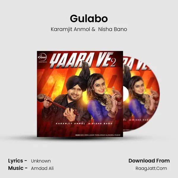 Gulabo MP3 Song by Karamjit Anmol Cover