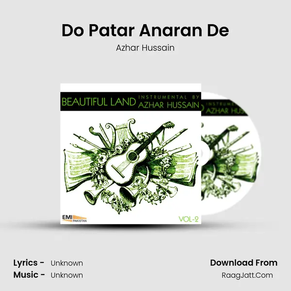 Do Patar Anaran De MP3 Song by Azhar Hussain Cover