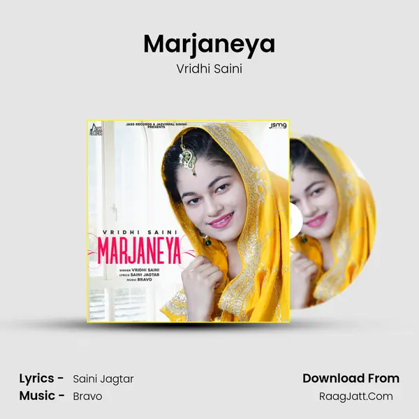 Marjaneya MP3 Song by Vridhi Saini Cover
