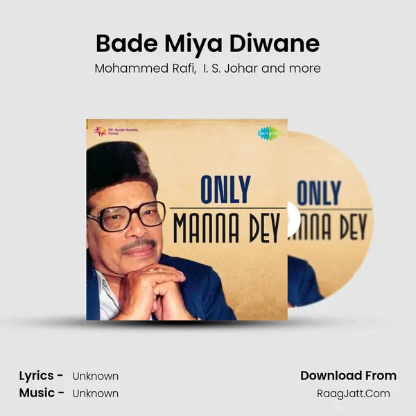 Bade Miya Diwane Cover