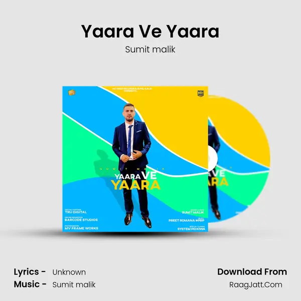 Yaara Ve Yaara MP3 Song by Sumit malik Cover