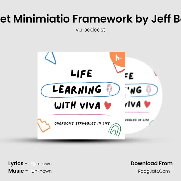 REgret Minimiatio Framework by Jeff Bezos MP3 Song by vu podcast Cover