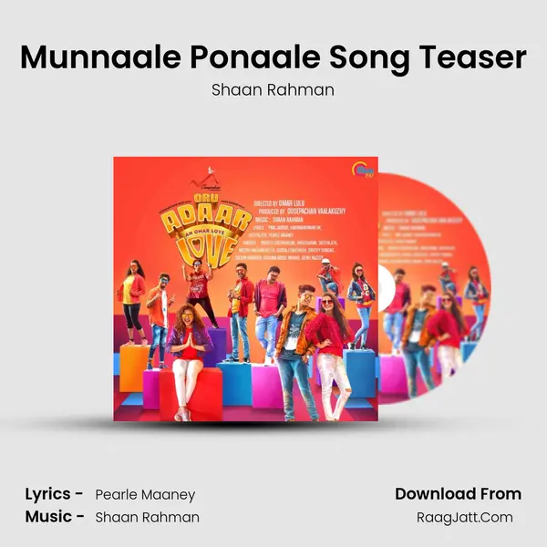 Munnaale Ponaale Song Teaser MP3 Song by Shaan Rahman Cover
