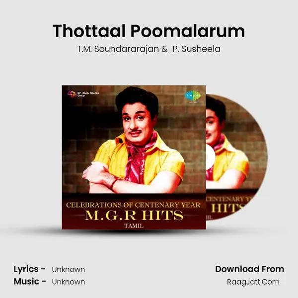 Thottaal Poomalarum Cover