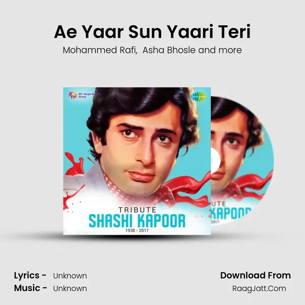 Ae Yaar Sun Yaari Teri Cover