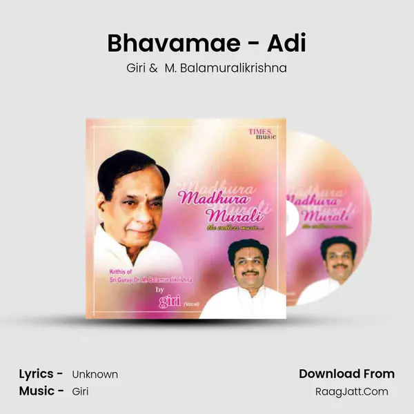 Bhavamae - Adi MP3 Song by Giri Cover