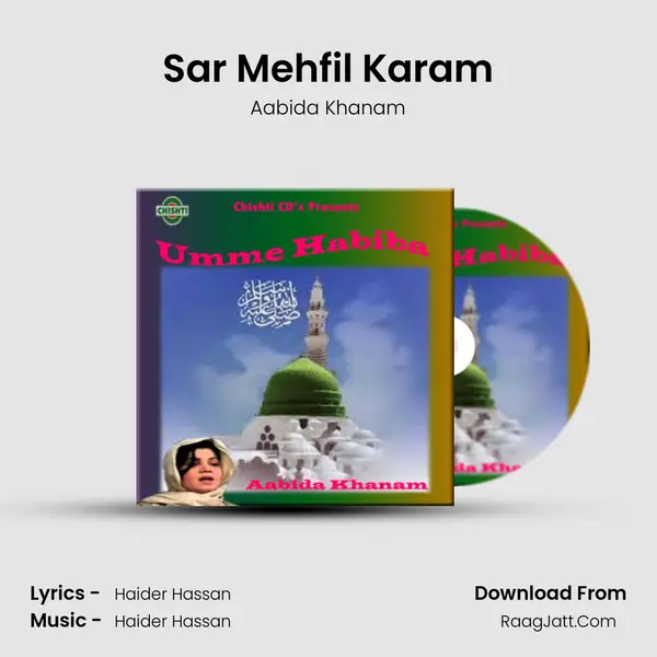 Sar Mehfil Karam MP3 Song by Aabida Khanam Cover