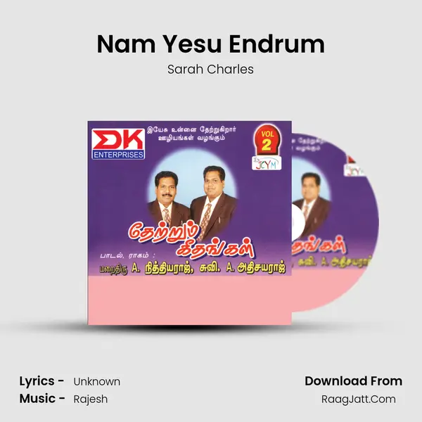 Nam Yesu Endrum MP3 Song by Sarah Charles Cover