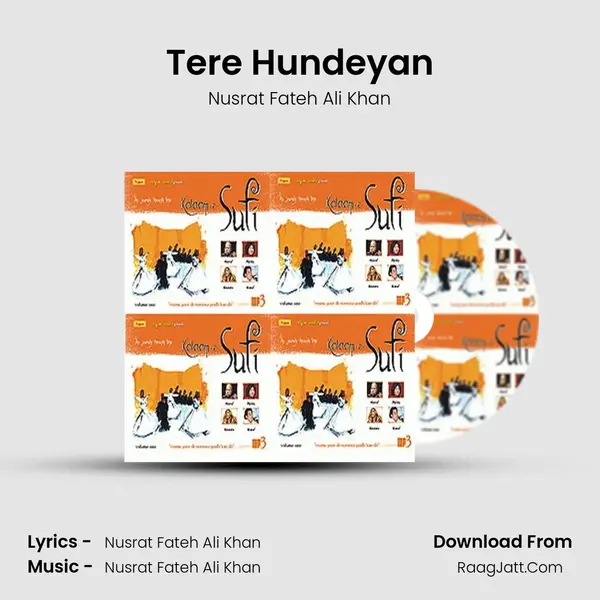Tere Hundeyan MP3 Song by Nusrat Fateh Ali Khan Cover