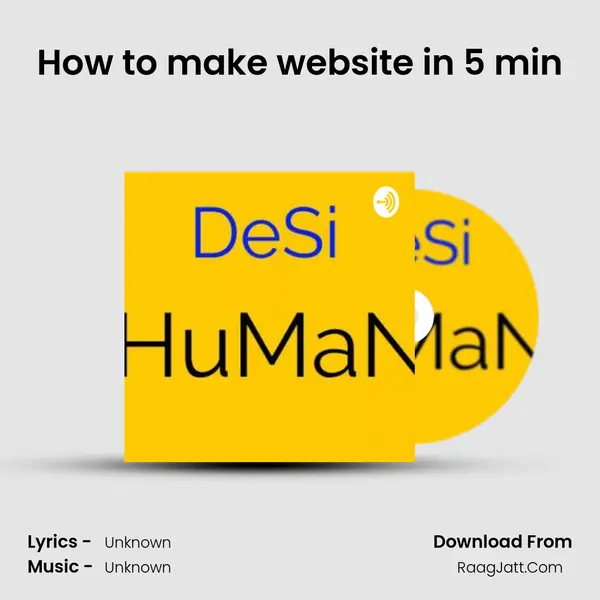 How to make website in 5 min MP3 Song by  Cover