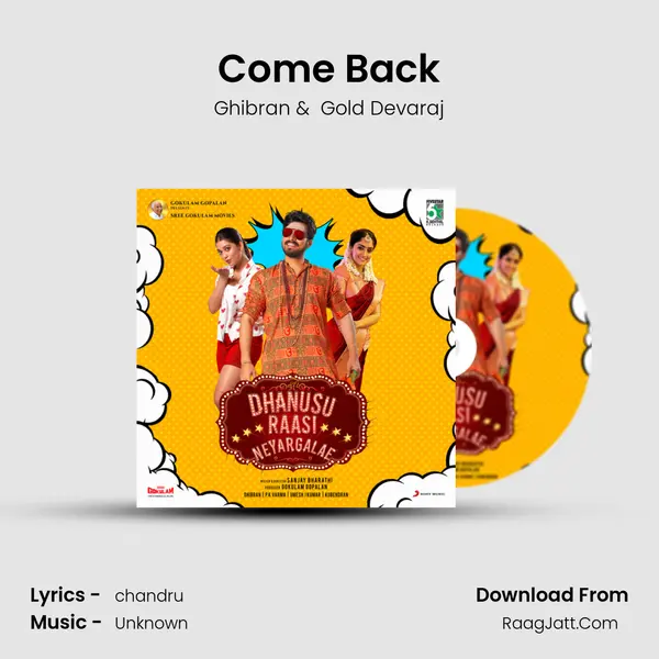 Come Back MP3 Song by Ghibran Cover