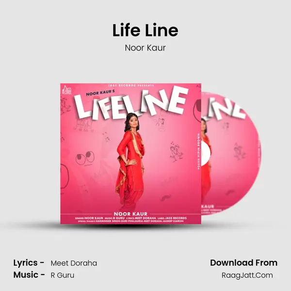Life Line MP3 Song by Noor Kaur Cover