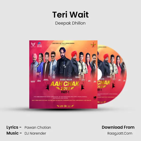 Teri Wait MP3 Song by Deepak Dhillon Cover