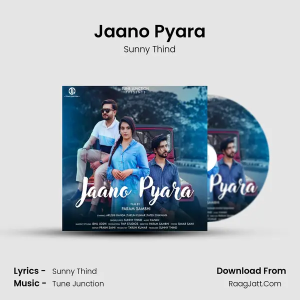 Jaano Pyara MP3 Song by Sunny Thind Cover