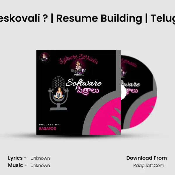 Resume ni ela build cheskovali ? | Resume Building | Telugu Podcast |Software Si MP3 Song by  Cover