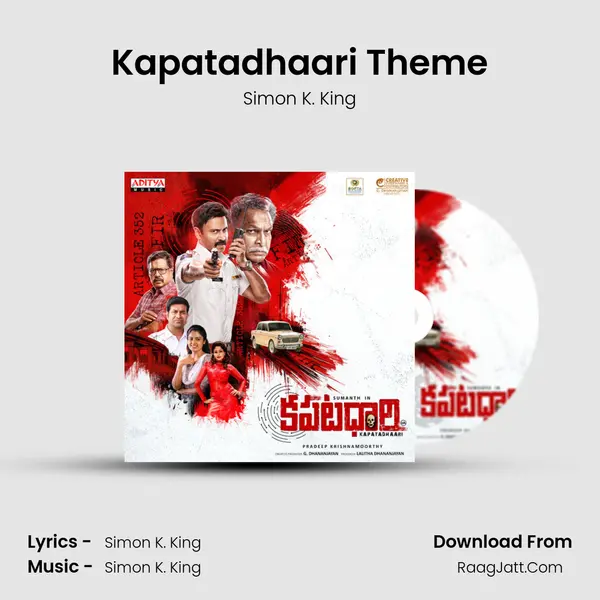 Kapatadhaari Theme MP3 Song by Simon K. King Cover