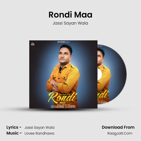 Rondi Maa MP3 Song by Jassi Sayan Wala Cover