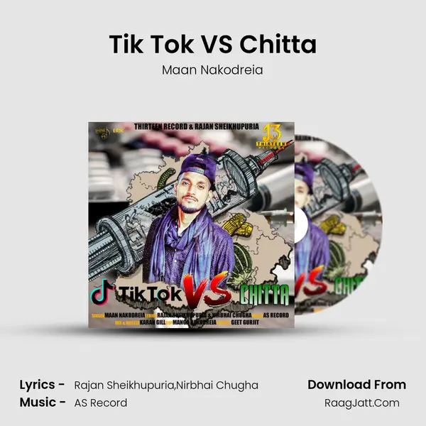 Tik Tok VS Chitta MP3 Song by Maan Nakodreia Cover