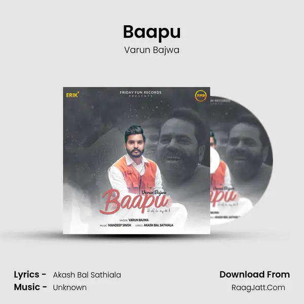 Baapu MP3 Song by Varun Bajwa Cover