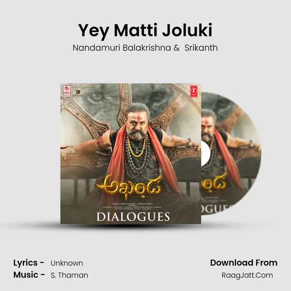 Yey Matti Joluki MP3 Song by Nandamuri Balakrishna Cover