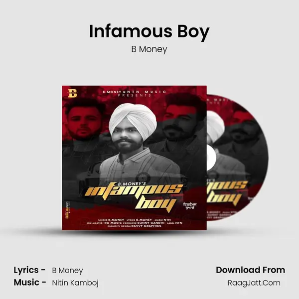 Infamous Boy MP3 Song by B Money Cover