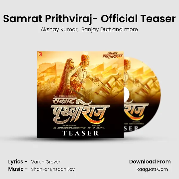 Samrat Prithviraj- Official Teaser MP3 Song by Akshay Kumar Cover