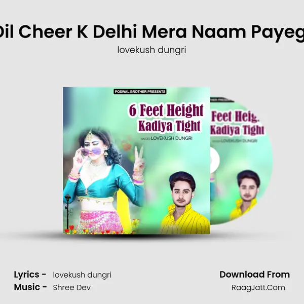 Dil Cheer K Delhi Mera Naam Payegi MP3 Song by lovekush dungri Cover