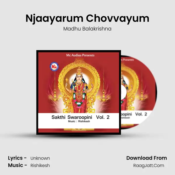 Njaayarum Chovvayum MP3 Song by Madhu Balakrishna Cover