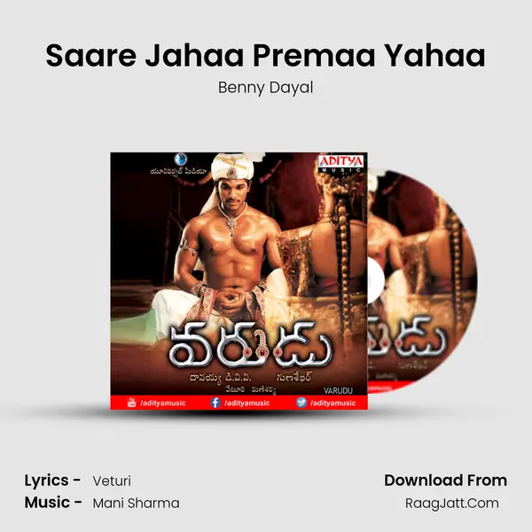 Saare Jahaa Premaa Yahaa MP3 Song by Benny Dayal Cover