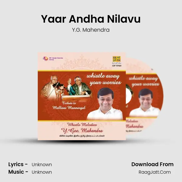 Yaar Andha Nilavu MP3 Song by Y.G. Mahendra Cover