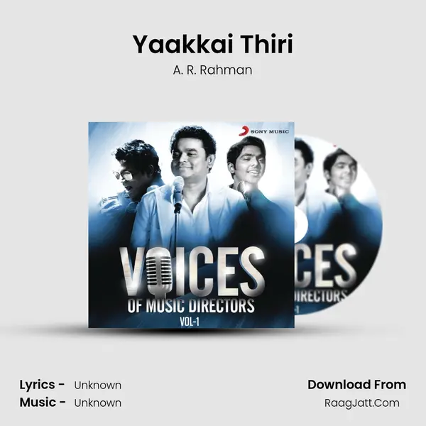 Yaakkai Thiri MP3 Song by A. R. Rahman Cover