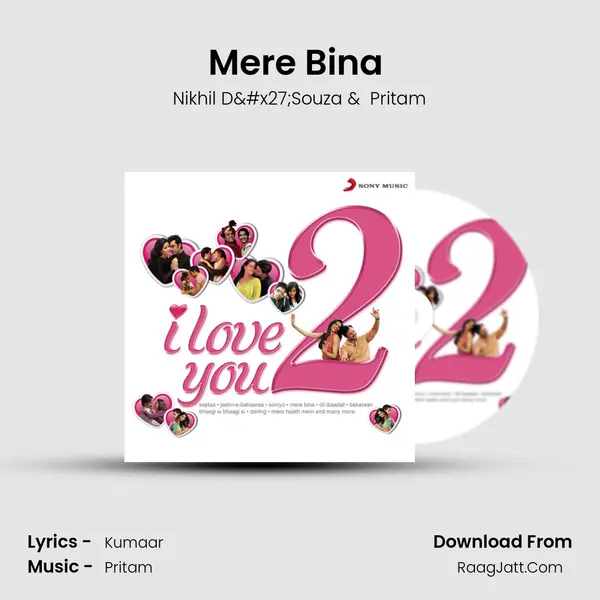 Mere Bina (From "Crook") Cover