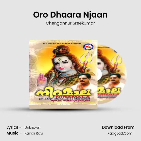 Oro Dhaara Njaan MP3 Song by Chengannur Sreekumar Cover