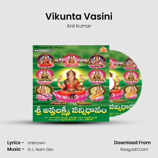 Vikunta Vasini MP3 Song by Anil Kumar Cover