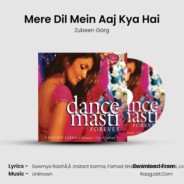 Mere Dil Mein Aaj Kya Hai MP3 Song by Zubeen Garg Cover