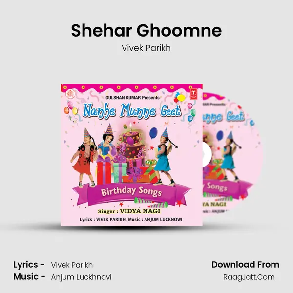 Shehar Ghoomne MP3 Song by Vivek Parikh Cover