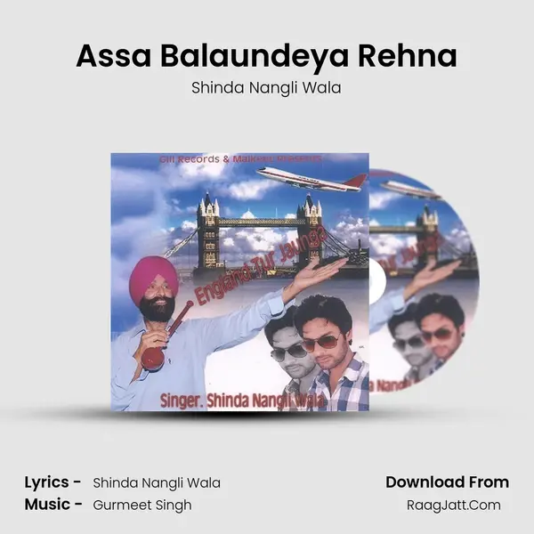 Assa Balaundeya Rehna MP3 Song by Shinda Nangli Wala Cover