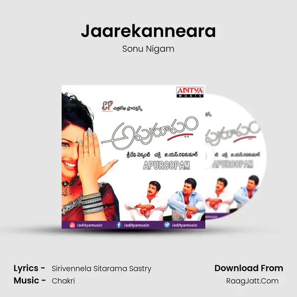 Jaarekanneara MP3 Song by Sonu Nigam Cover
