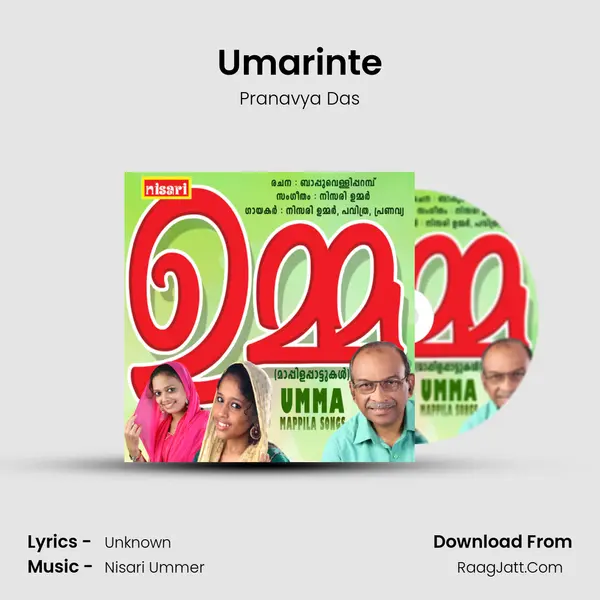 Umarinte MP3 Song by Pranavya Das Cover