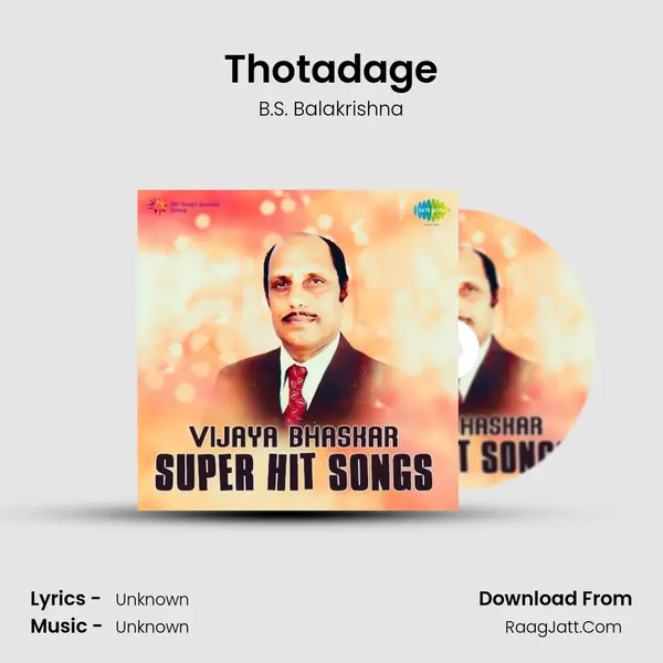 Thotadage Cover