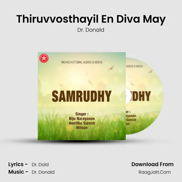 Thiruvvosthayil En Diva May MP3 Song by Dr. Donald Cover