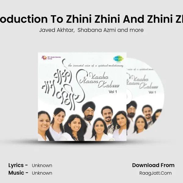 Introduction To Zhini Zhini And Zhini Zhini MP3 Song by Javed Akhtar Cover