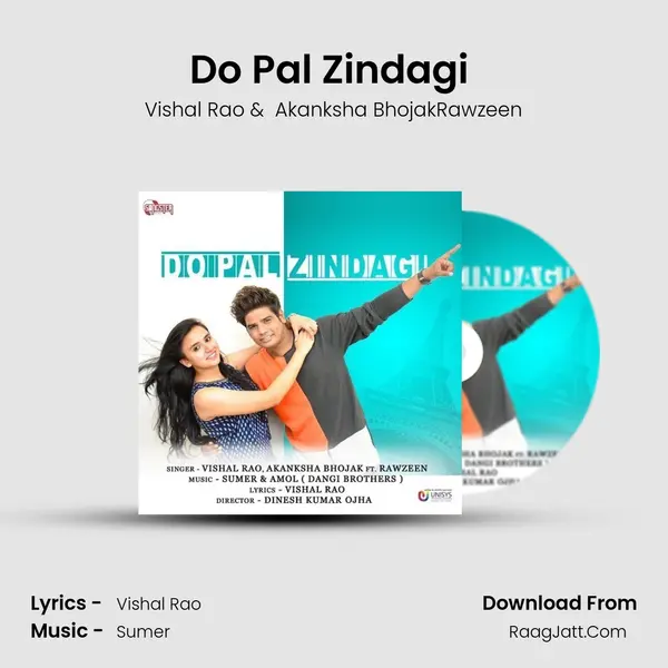 Do Pal Zindagi (feat. Rawzeen) MP3 Song by Vishal Rao Cover