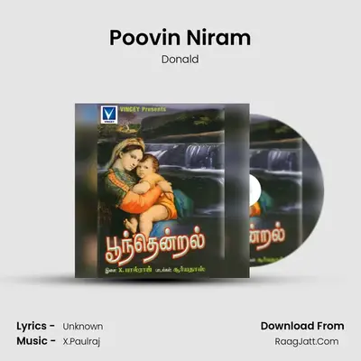 Poovin Niram MP3 Song by Donald Cover