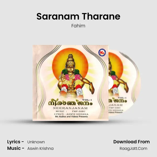 Saranam Tharane MP3 Song by Fahim Cover
