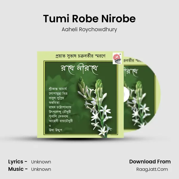 Tumi Robe Nirobe MP3 Song by Aaheli Roychowdhury Cover