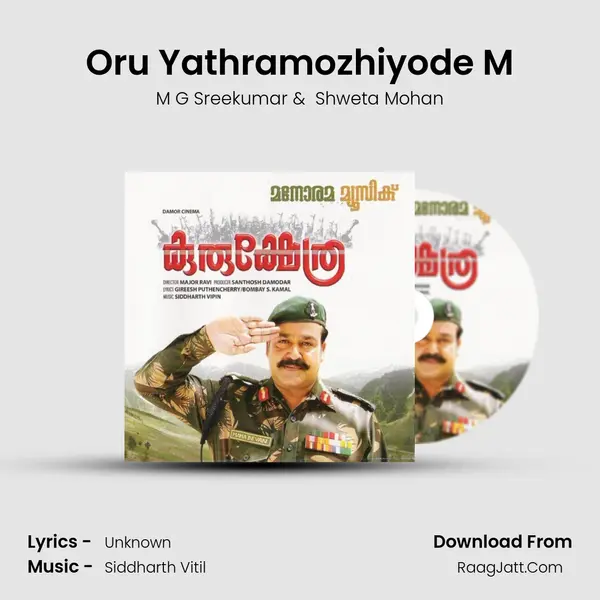 Oru Yathramozhiyode M MP3 Song by M G Sreekumar Cover