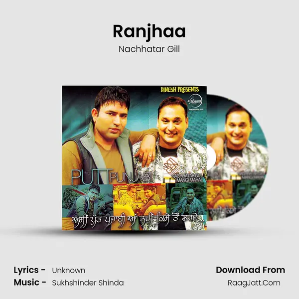 Ranjhaa MP3 Song by Nachhatar Gill Cover
