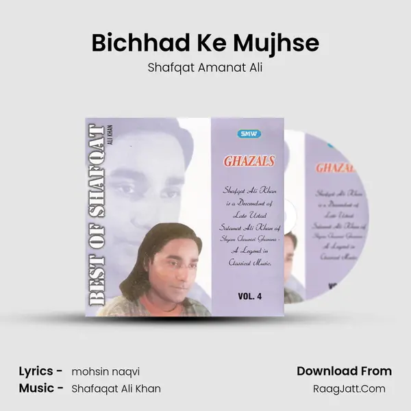 Bichhad Ke Mujhse MP3 Song by Shafqat Amanat Ali Cover