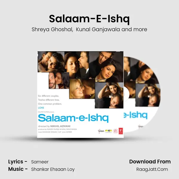 Salaam-E-Ishq MP3 Song by Shreya Ghoshal Cover